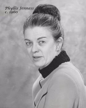 Phyllis Jenness, ca. 1960